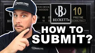 How to Submit to BECKETT BGS for grading and authentication Sports Cards and TCG Cards