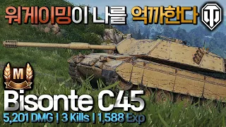 [월드오브탱크] 얄땅 vs 워게이밍의 RNG [Bisonte C45]