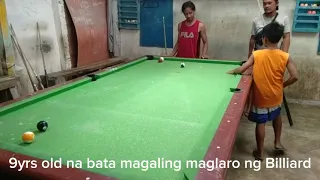 9yrs old captured become next great Billiard player Vs Dodong Dayap