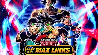 THEY DO WHAT THEY ARE INTENDED TO DO! LEVEL 10 LINKS 100% EZA LR TEAM BARDOCK! (DBZ: Dokkan Battle)