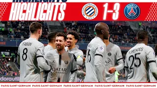 HIGHLIGHTS | Montpellier 1 - 3 PSG I FABIAN RUIZ, MESSI, ZAÏRE-EMERY ⚽️