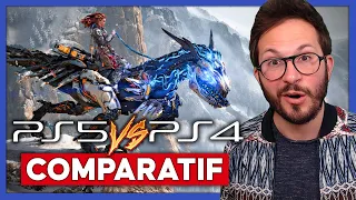 Horizon dévoilé sur PS4 ⚡️ Comparatif PS5 vs PS4 Pro : les différences | Gameplay inédit