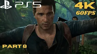 Uncharted 4 REMASTERED PS5 Gameplay Walkthrough Part 8 [4K 60FPS] No Commentary