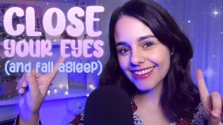 ASMR Follow my instructions ✨EYES CLOSED✨Ear to ear  simple tests to FALL ASLEEP