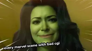 Every marvel scene with bad cgi 2 🤣