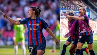 BARÇA FEMENI WIN THE CHAMPIONS LEAGUE! Incredible comeback vs Wolfsburg (3-2)