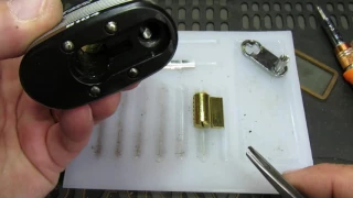 (304) Federal 8104 63mm Padlock Picked & Gutted