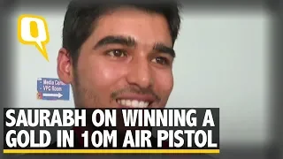 16-Year-Old Saurabh on Winning a Gold in 10m Air Pistol Event | The Quint