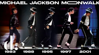 The Evolution Of Michael Jackson's Moonwalk | (1983 - 2009) | 4K | the detail.