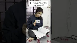 🥲MBBS syllabus💔 #mbbs #shorts #mbbslife #viral #fun