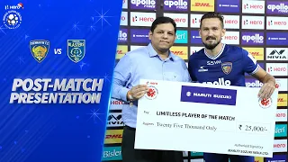 Post-Match Presentation - Chennaiyin FC 3-1 Kerala Blasters | Hero ISL 2019-20