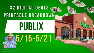 32 Digital Deals at Publix for 5/15-5/21 using Your Phone to Save Money for Your Family