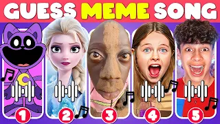 GUESS MEME & WHO'S SINGING🎤🎵🔥| Lay Lay, King Ferran,Salish Matter,MrBeast,Elsa,Kung Fu Panda 4,Tenge