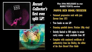 From the Record Collector Rare Vinyl Series release Poppa Ben Hook / Museum.