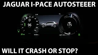 Jaguar I-Pace LKA/autosteer test