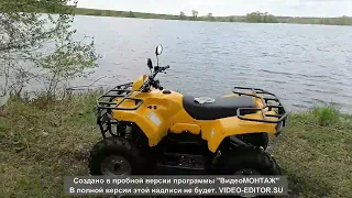 Покатушки на квадроцикле IRBIS ATV 200.