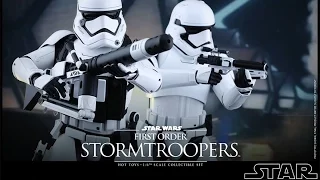 MMS 319 Hot Toys First Order Stormtroopers One Sixth Scale Figure Set Review