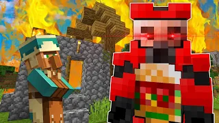 We Became Evil Vampires & Burned Down a Village! - Minecraft Multiplayer Mod Gameplay