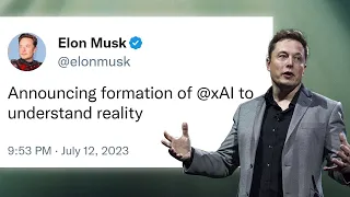 Elon Musk Just SHOCKED Everyone with NEW Company X.AI #viral #ELONMUSK #xai