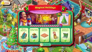 Magical Holidays - Playrix Homescapes - Android Gameplay - Level 5100