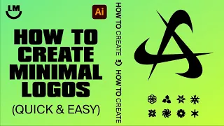 How To Create Minimal Logo Marks & Graphics *EASY*