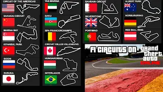 F1 Circuits on GTA Online