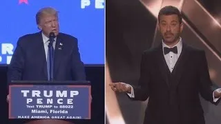 Emmy Winners and Jimmy Kimmel Criticize Donald Trump During Awards Show