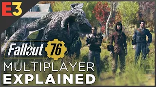 Fallout 76: Can You REALLY Play Solo? MULTIPLAYER EXPLAINED! | Polygon @ E3 2018