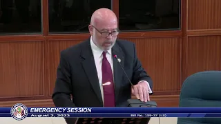 37th Guam Legislature Emergency Session - August 2, 2023 AM