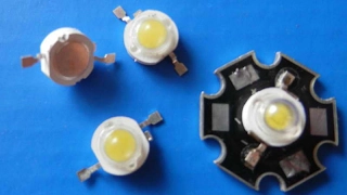 Как запитать мощный диод без резисторов (1W High Power Chip LED)