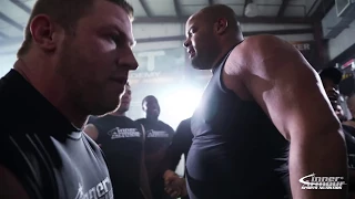 BENCH PRESS COMPETITION Bodybuilders vs. Football Players REMATCH