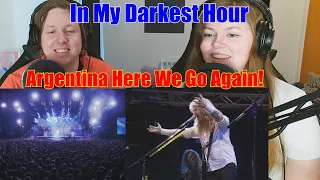 Couple First Reaction To - Megadeth: In My Darkest Hour [Live]