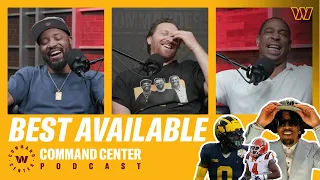 2024 NFL Draft Grades: NFC East | Command Center Podcast | Washington Commanders