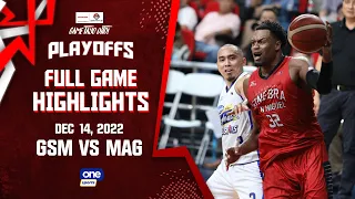 Ginebra vs. Magnolia semis G1 highlights | Honda S47 PBA Commissioner's Cup 2022 - Dec. 14, 2022