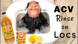 My FIRST ACV Rinse for Locs | Naturally Michy