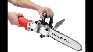 TAŞLAMA MAKİNESİNİ AĞAÇ TESTEREYE DÖNÜŞTÜRME I CHAINSAW #repairturk