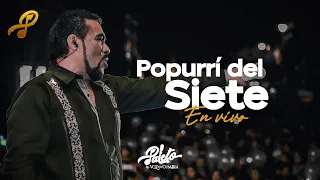 Popurrí del Siete (En Vivo desde La Plaza Grande) - Juan Carlos Tapia "Paleto" | La voz de la cumbia