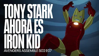 Tony Stark se convierte en Iron Kid | Avengers Assemble