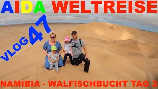 Aida Weltreise VLOG 047 - Walfischbucht Tag 2 - Namibia - Düne 7