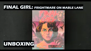 Unboxing Final Girl Frightmare on Mable Lane