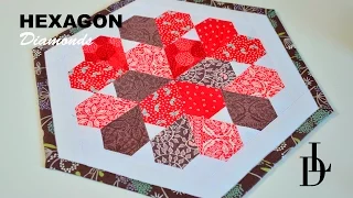 Patchwork Hexagon Diamonds - Prostírka