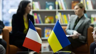 Перша леді України зустрілася з міністром культури Франції
