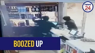 WATCH: Thieves break into bottle store