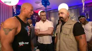 Raw: Superstars pay homage to The Rock's films