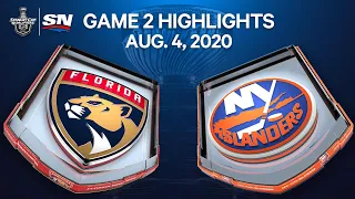 NHL Highlights | Panthers vs. Islanders, Game 2 – Aug. 4, 2020