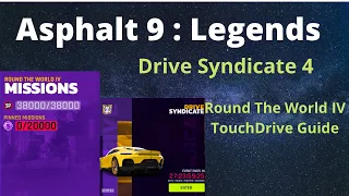 Asphalt 9 : Legends - DS4 - Around the world IV - TouchDrive Guide