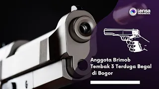 Anggota Brimob Tembak 3 Terduga Begal di Bogor