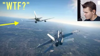 I Escorted Planes In The MSFS Multiplayer And THIS HAPPENED