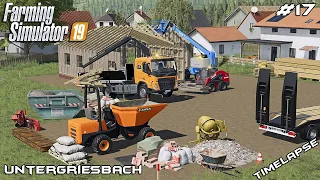 House Demolition | Lawn Care on Untergriesbach | Farming Simulator 19 | Episode 17