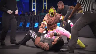 Rey Mysterio vs. Dominik Mysterio: My Universe Rivalry (WWE 2K22)